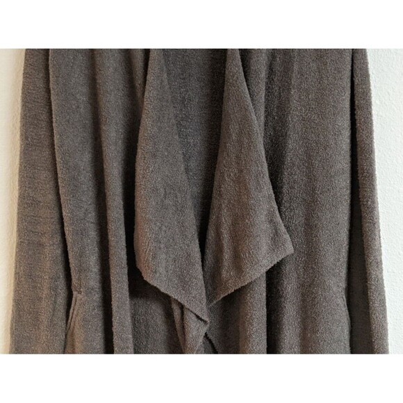 BAREFOT DREAMS Cozychic Lite Women’s Grey Open Front Cardigan Style # 903 SM - Picture 4 of 11